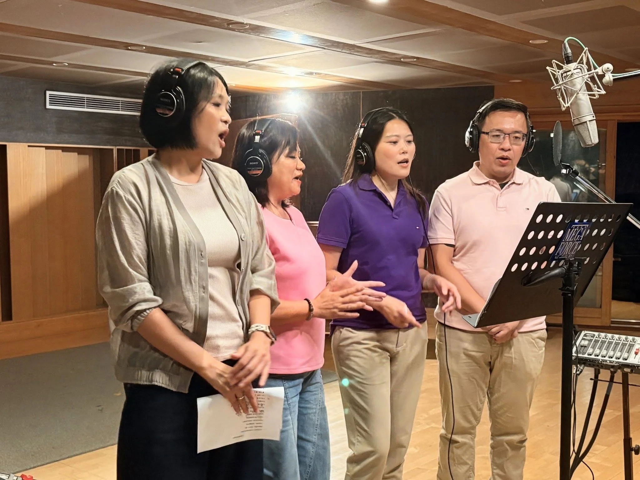 2026台灣正青競選市議員主題曲-翊綾首次踏入錄音室